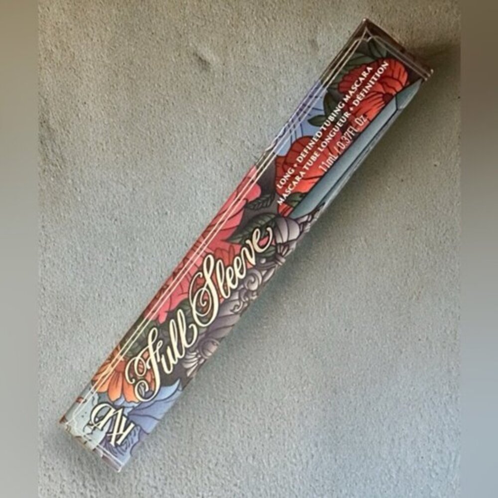 🆕 NWT KVD Beauty FULL SLEEVE LONG + DEFINED TUBING MASCARA Ink Black